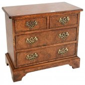 BURLWOOD DIMINUTIVE CHEST, TWO