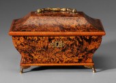 Burlwood Jewelry Cask probably