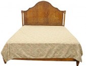 BURLWOOD KING SIZE BED, HEADBO