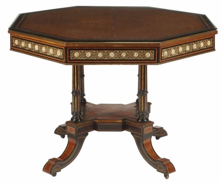 BURLWOOD & PARCEL EBONIZED