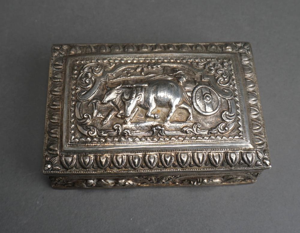BURMESE 950-SILVER FIGURAL EMBOSSED