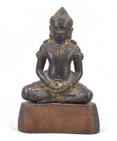 BURMESE BRONZE CAST BUDHHA,15-