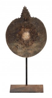 BURMESE BRONZE GONG 19TH CENTU