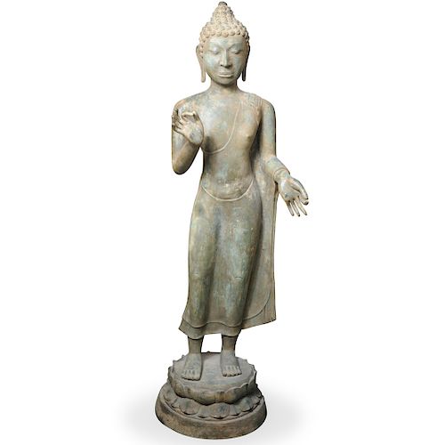 BURMESE BRONZE STANDING