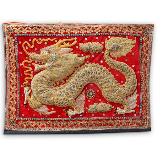 BURMESE DRAGON KALAGA EMBROIDERED