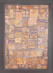 BURMESE EMBROIDERED COTTON KAL