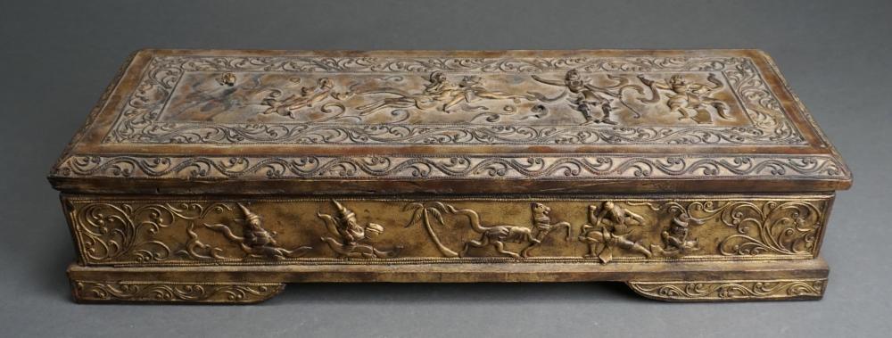 BURMESE GILT LACQUERED WOOD