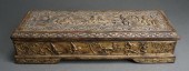 BURMESE GILT LACQUERED WOOD HI