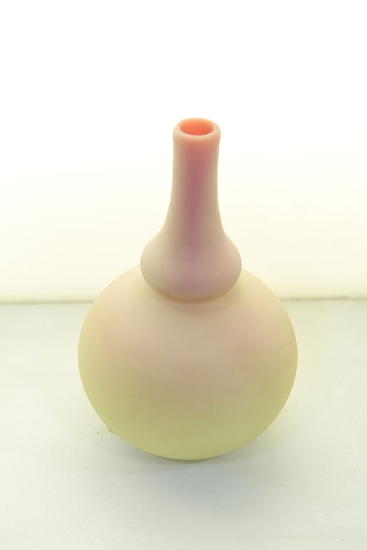 BURMESE GLASS VASE. Attributed to