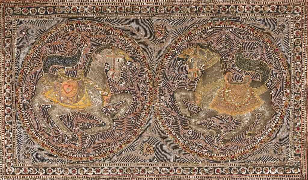 BURMESE KALAGA BEADED