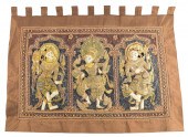 Burmese Kalaga embroidered tap