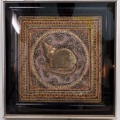 BURMESE KALAGA EMBROIDERED TAP