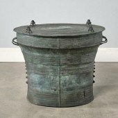 BURMESE KAREN BRONZE RAIN DRUM