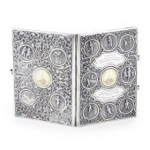 BURMESE SILVER AND SILVER GILT