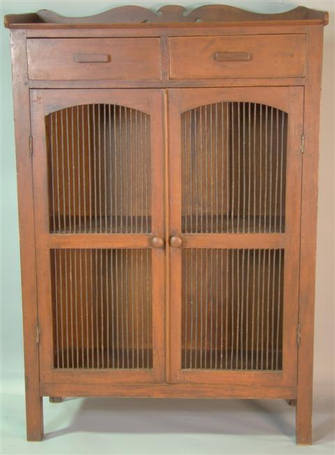 BURMESE STAINED WOOD FOOD STORAGE