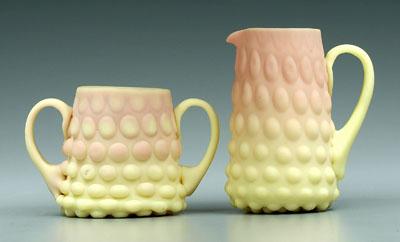 Burmese sugar, creamer: satin