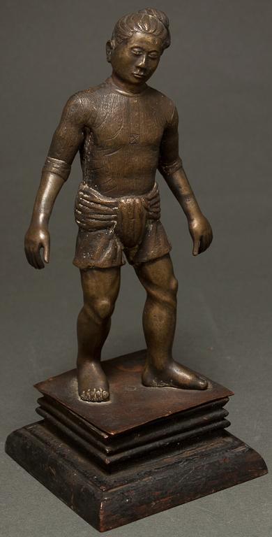 Burmese Western style figure of a