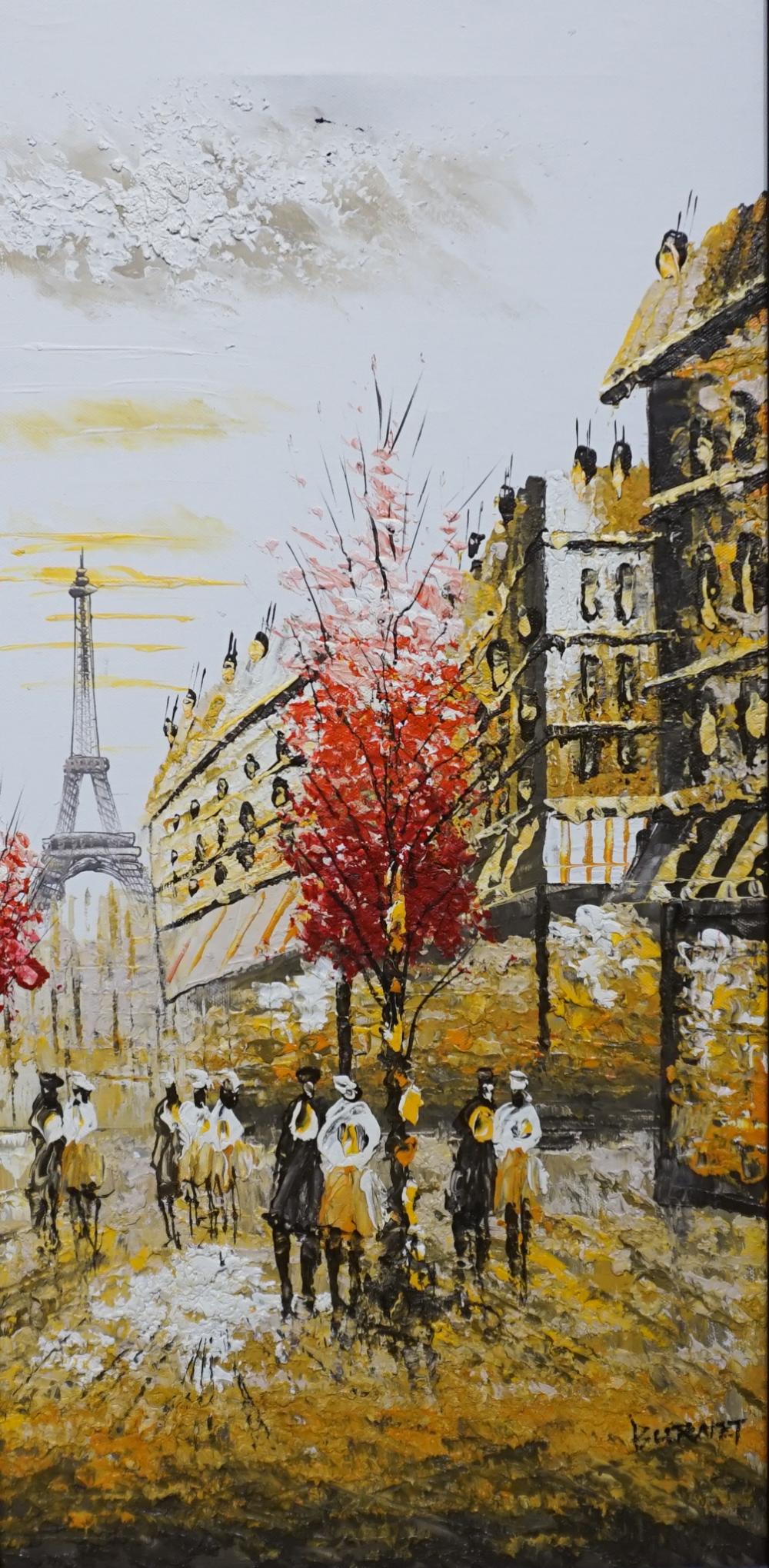 BURNET, PARISIAN CITY SCENE,