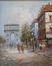 BURNETT, ARC DE TRIOMPHE, OIL