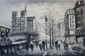 BURNETT, CITY STREETS, ACRYLIC