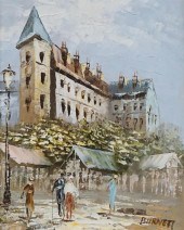 BURNETT, EUROPEAN CITY SCENE,
