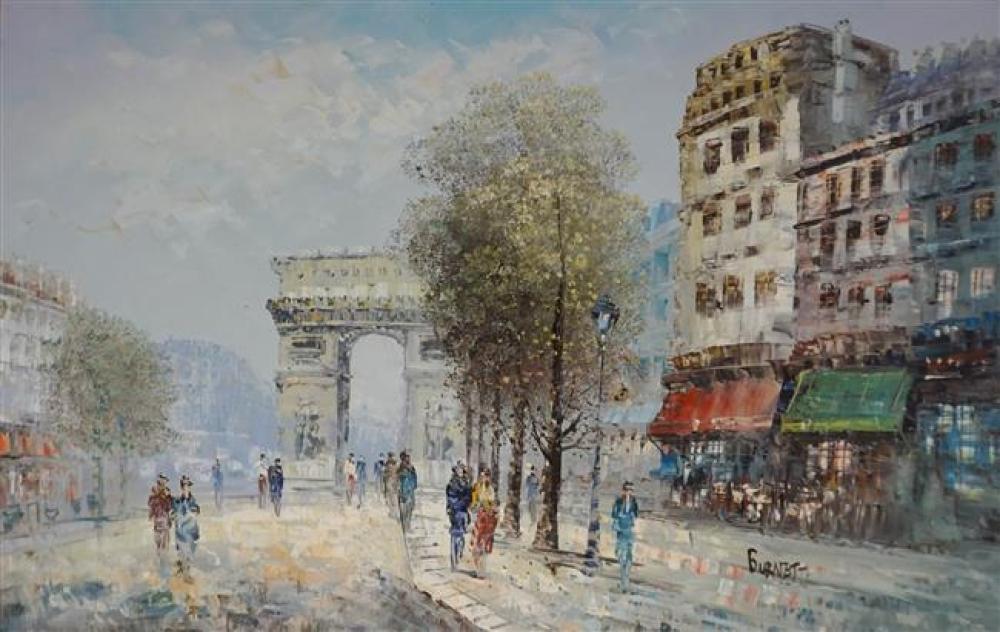 BURNETT, VIEW OF THE ARC DE