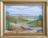 BURNHAM W. DELL OIL ON ARTIST