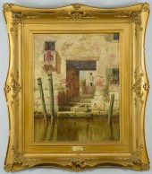 BURR NICHOLLS O/C, VENETIAN DO