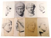 BURR SISTERS, EIGHT UNFRAMED D