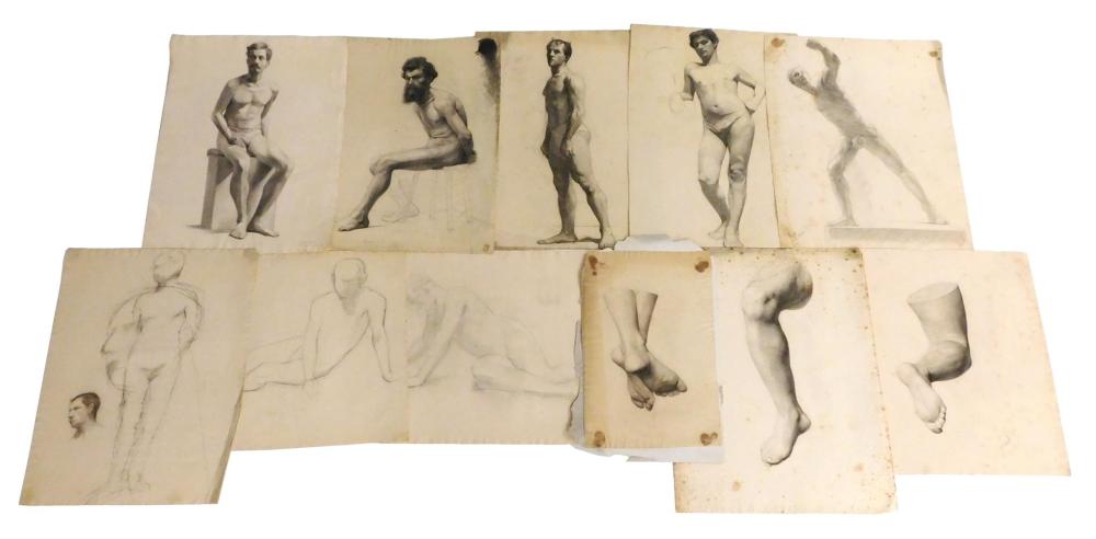 BURR SISTERS, ELEVEN UNFRAMED