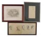 + BURR SISTERS, FOUR DRAWINGS