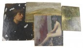 +BURR SISTERS, FOUR UNFRAMED O