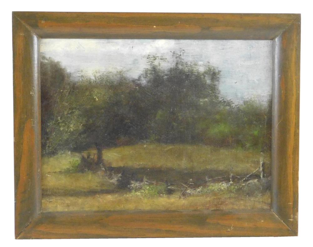 +BURR SISTERS, "LANDSCAPE", OIL