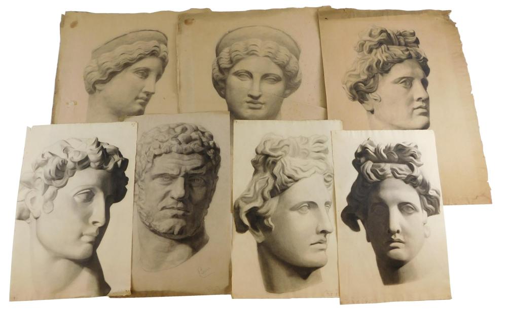 BURR SISTERS, SEVEN UNFRAMED