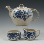 Bursley Ware Tea Set all marke