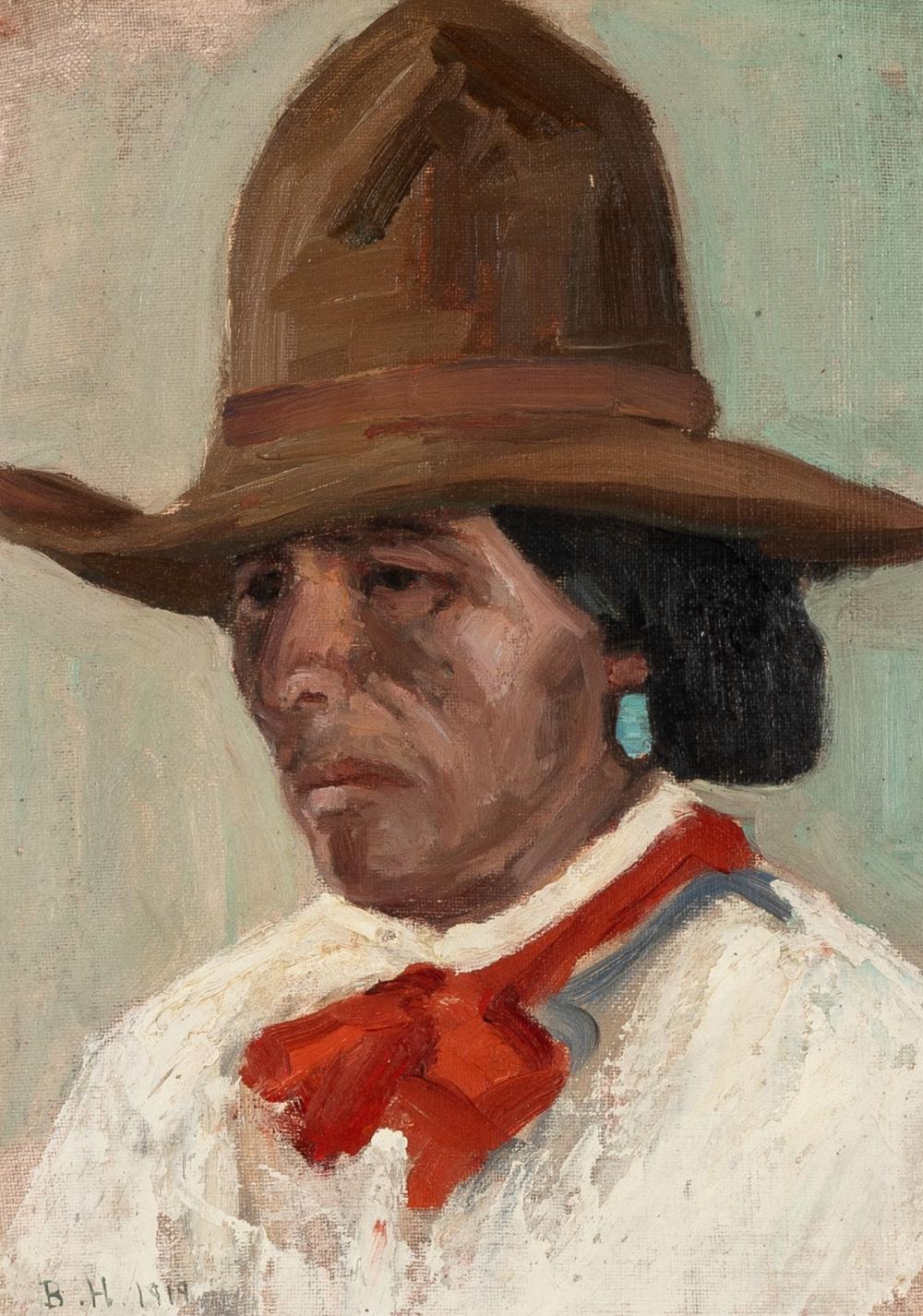 BURT HARWOOD, UNTITLED (FIGURE WITH