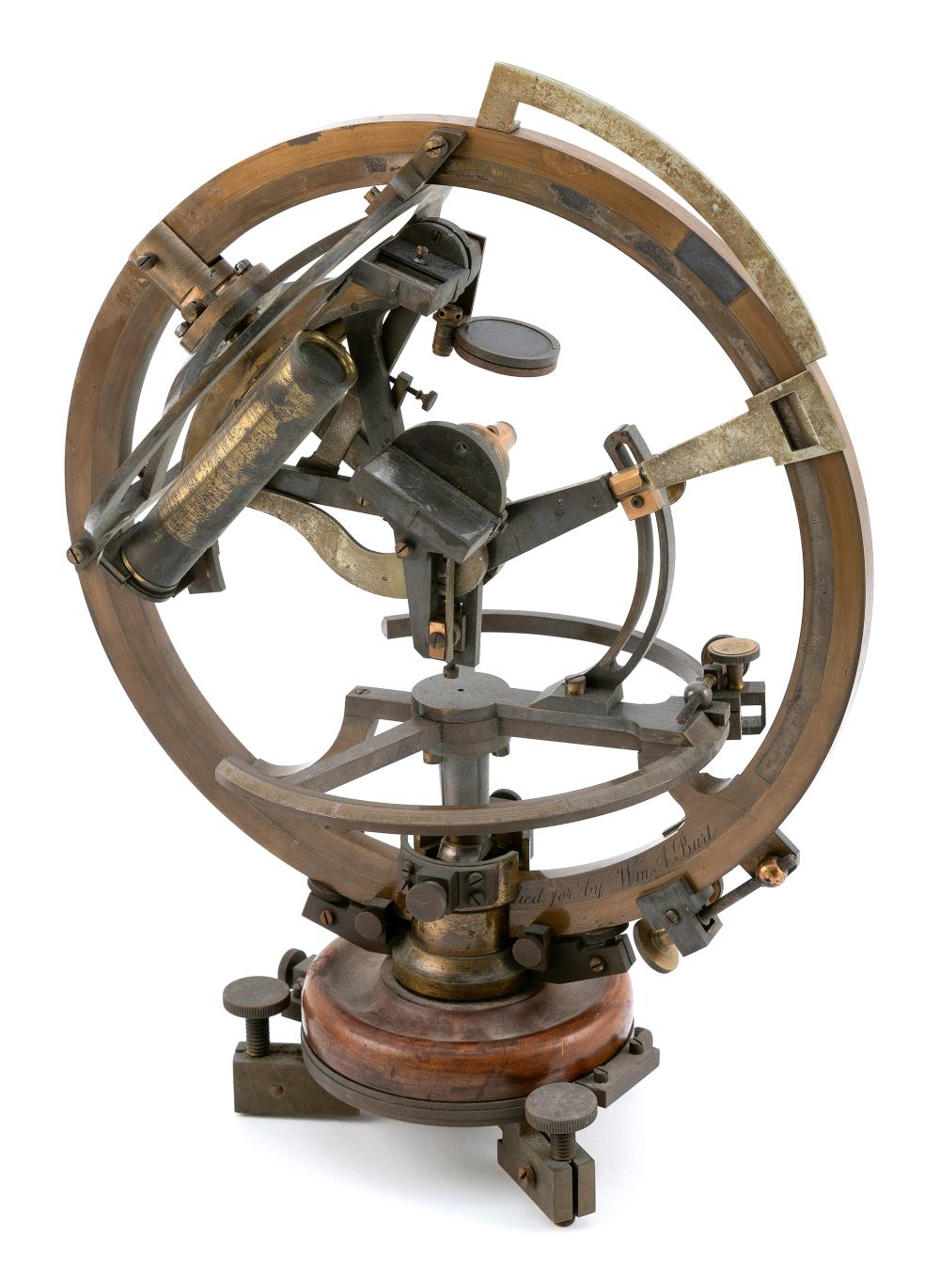 BURT'S EQUATORIAL SEXTANT CIRCA