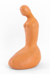 BUSSY MODERNIST NUDE TERRACOTT
