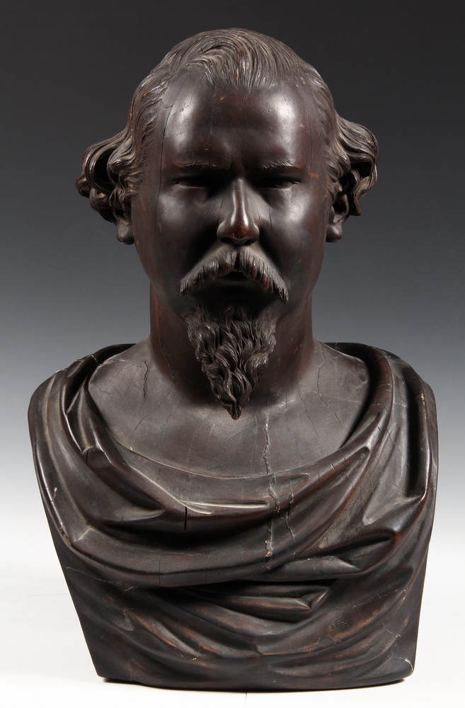 BUST OF A GENTLEMAN- finely