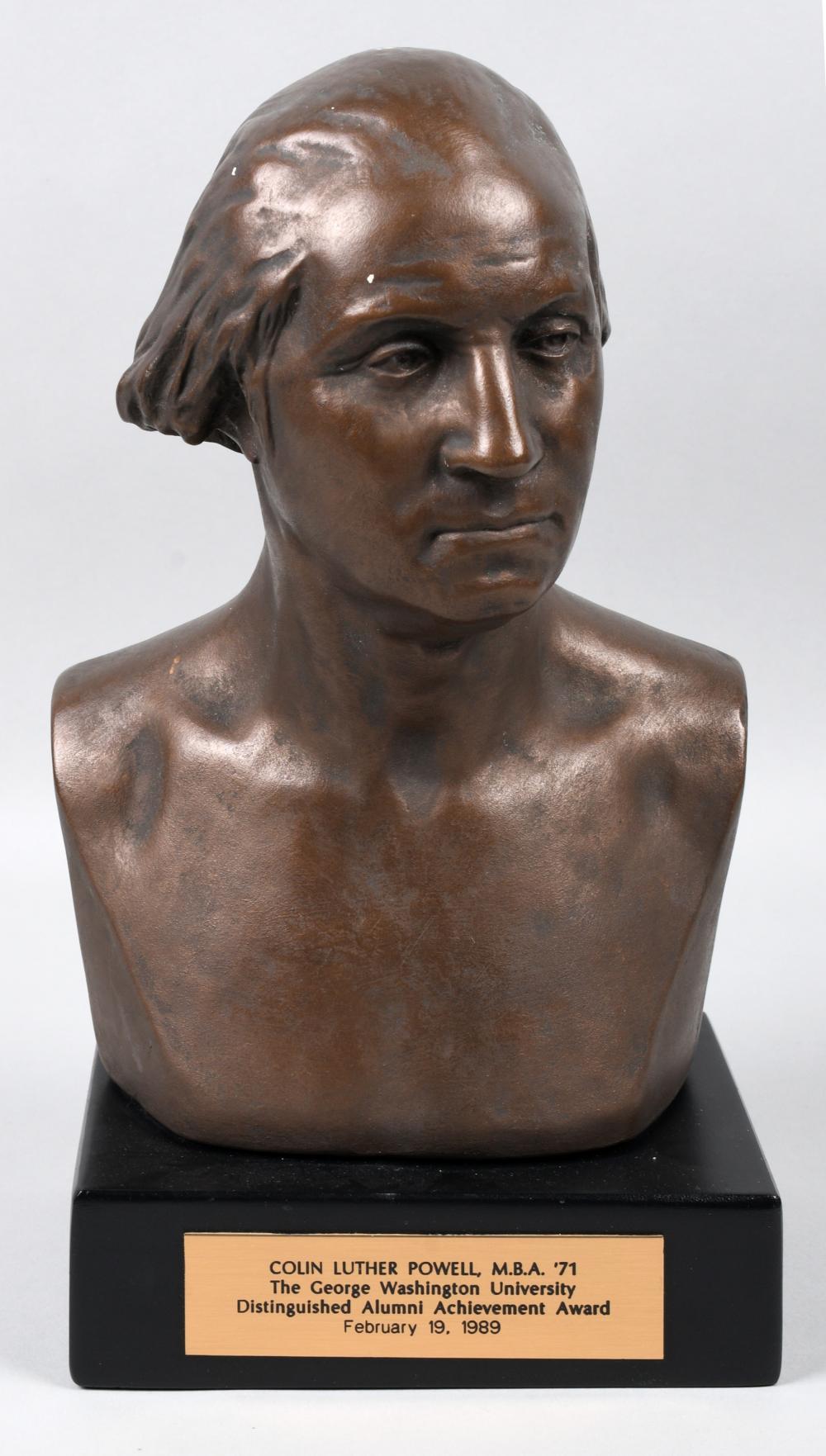 BUST OF GEORGE WASHINGTON, GEORGE