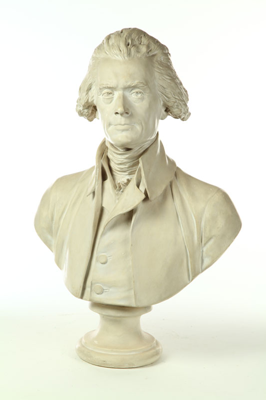 BUST OF THOMAS JEFFERSON AFTER
