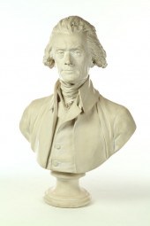 BUST OF THOMAS JEFFERSON AFTER