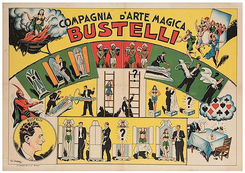 BUSTELLI, RANIERI. THREE MAGIC