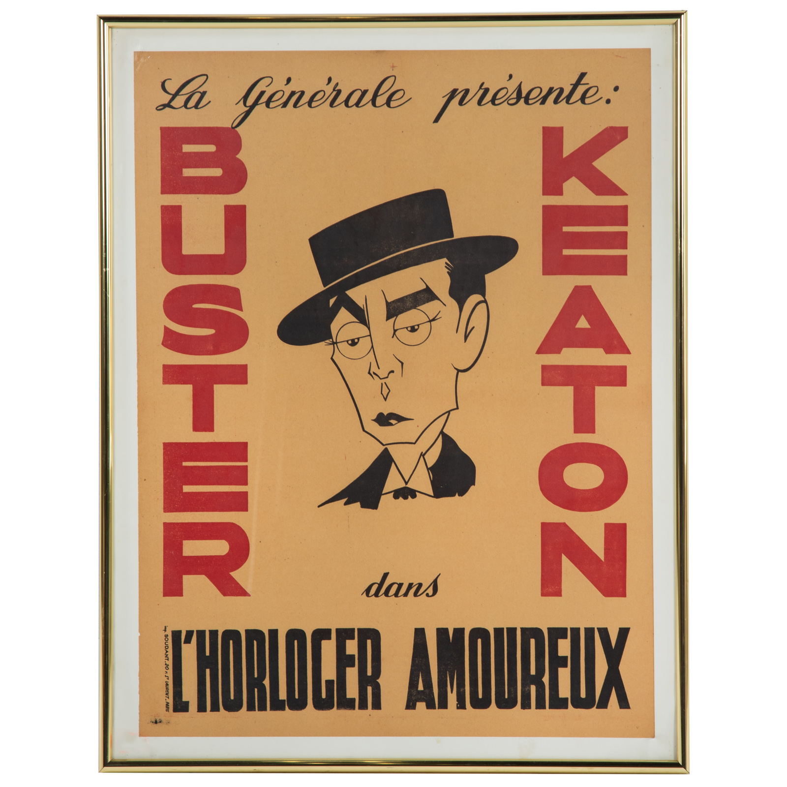 BUSTER KEATON. "L'HORLOGER