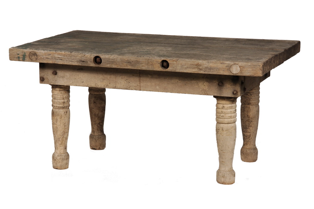 BUTCHER BLOCK TOP WORKTABLE - Large