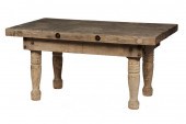 BUTCHER BLOCK TOP WORKTABLE -