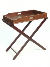 BUTLER TRAY TABLE ON FOLDING S