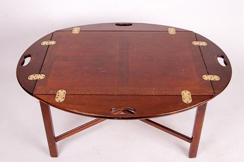 BUTLER'S TABLEWith brass