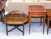 BUTLER'S TRAY COFFEE TABLE; PE