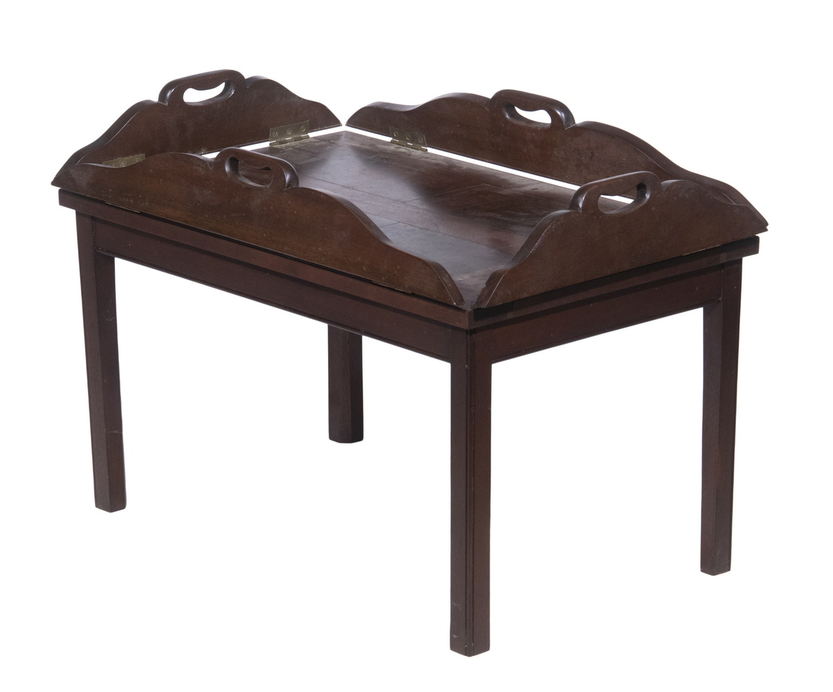 BUTLER'S TRAY TABLE Mahogany Coffee